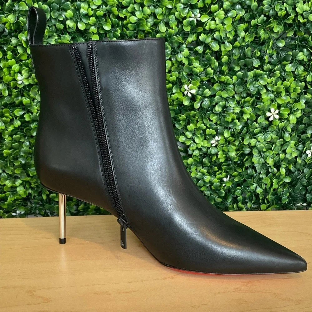 Christian Louboutin Epic Booty Leather Ankle Boots 70‎